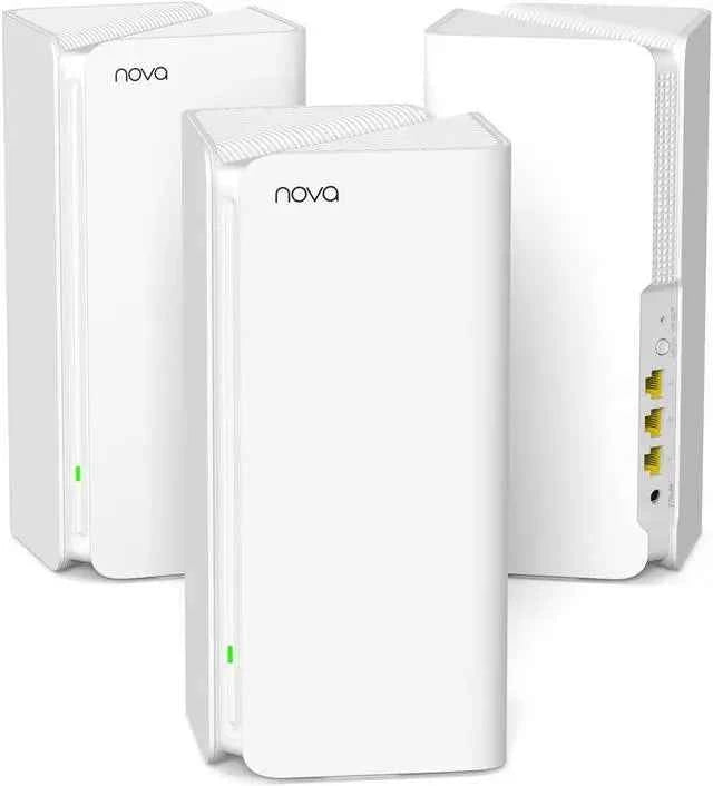 Tenda MX15 Pro AX5400 Dual-Band Mesh WiFi 6 System (3-Pack) Whole Home Coverage
