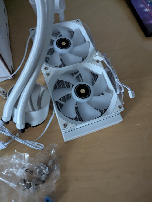 Thermalright Frozen Notte 240 White ARGB V2 Water Cooling CPU Cooler, 240 Specif
