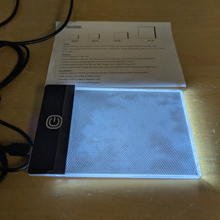 Light Box For Tracing Drawing Tools Led Light Board A6 Brightness Artcraft Traci