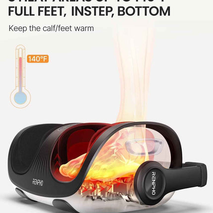 RENPHO Shiatsu Foot and Calf Massager with Heat, Mothers Day Gifts for Mom, Deep