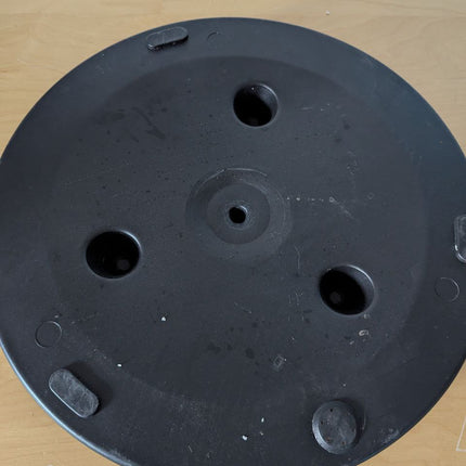 T&Jero 26 lb Round Heavy Duty Patio Market Table Umbrella Base Stand Weight Pre-