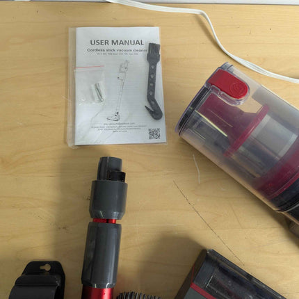 (No charger) Cordless Vacuum Cleaner, 80,000PRM Stick Vacuum with 2 Powerful Suc