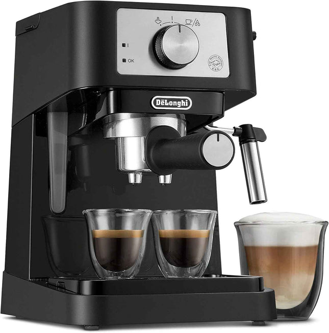 De'Longhi Stilosa Manual Espresso Machine, Compact Coffee Maker, 15 Bar Pump Pre