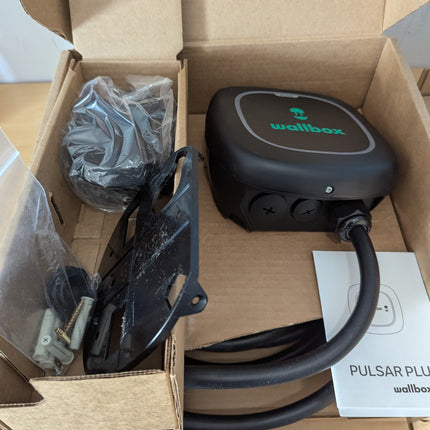 Wallbox Pulsar Plus Level 2 Electric Vehicle Smart Charger - 48 Amp, Ultra-Compa