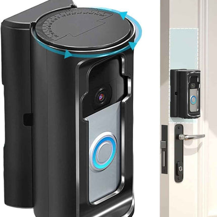 Adjustable Doorbell Mount, No Drill Installation Doorbell, Versatile Ring Door H