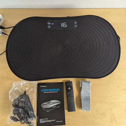 Merach V33 Pro Vibration Plate Exercise Machine with LED Touchscreen, 99 Speeds, Bluetooth Speakers, 350 lb Capacity