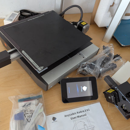 (Printer only) Anycubic Kobra 3 V2 3D Printer, Smart Multicolor Printing Up to 6