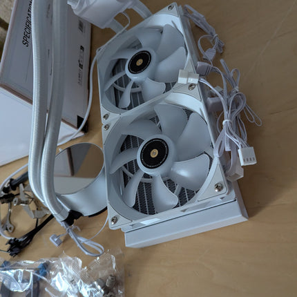 Thermalright Frozen Notte 240 White ARGB V2 Water Cooling CPU Cooler, 240 Specif