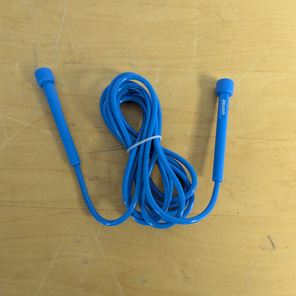 Jump rope blue adjustable abs plastic jump ropes