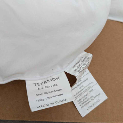 TEKAMON All Season Full Comforter Winter Warm Summer Soft Quilted Down Alternati