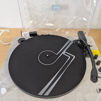 LP&NO.1 Record Player Wireless Turntable with Built-in Speakers and USB Play&Rec