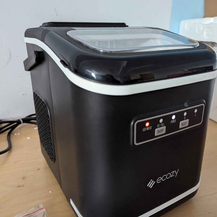 ecozy Smart Ice Makers Countertop, Portable Ice Maker with App Remote & Voice Co