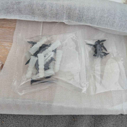 TEDIDUWA Clothes Rack 36in, Wall Mounted Garment Rack with Real Wood Shelf, Heav