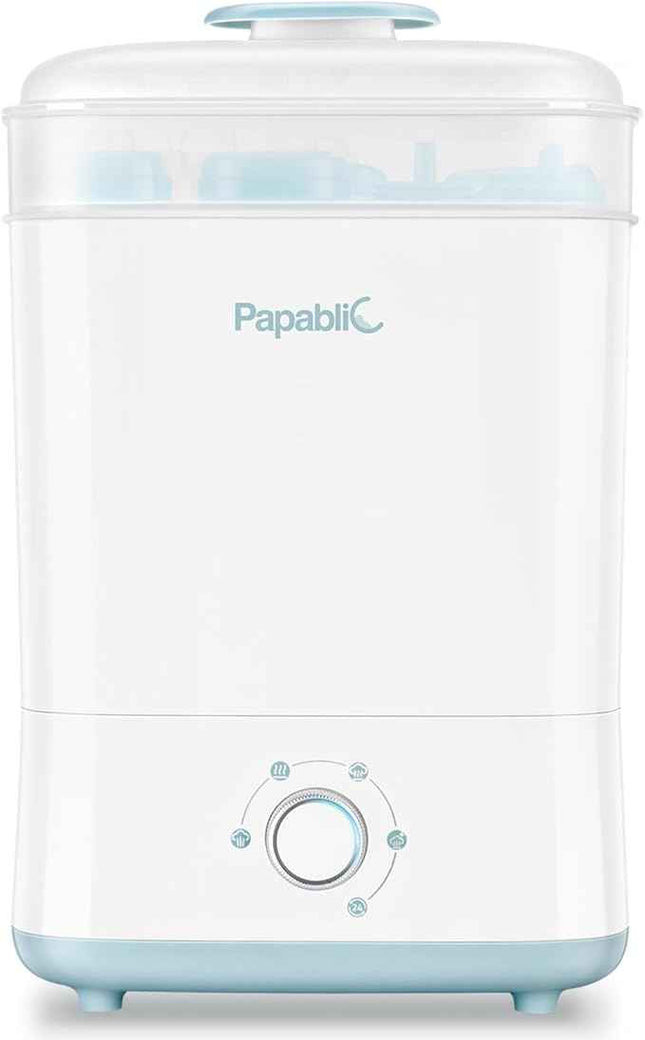 Papablic Baby Bottle Sterilizer and Dryer, Electric Steam Sanitizer for Baby Bot