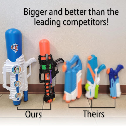 Extra Large Water Guns for Kids, Super Squirt Gun Water Soaker Blaster High Capa