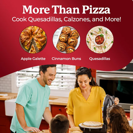 (Used - fair) PIEZANO Crispy Crust Pizza Oven by Granitestone – Electric Pizza O
