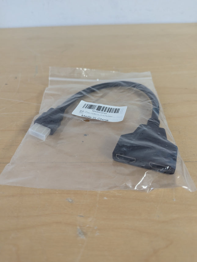 ZYuoo HDMI Cable - HDMI Splitter 1 in 2 Out/HDMI Splitter Adapter Cable HDMI Mal