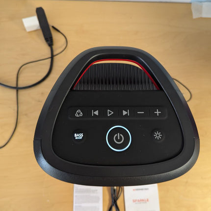 Monster Sparkle Bluetooth Speaker Loud, 120W Peak Portable Speaker with Powerful