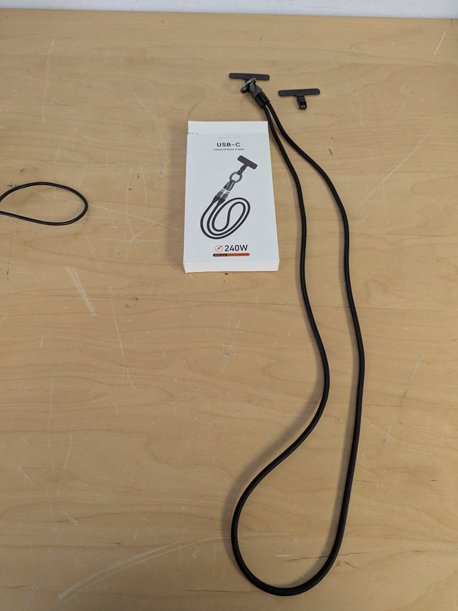 BotaniNest Phone Wrist Lanyard Built In 240W Type C Phone Lanyard Charging Fast