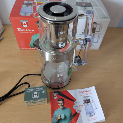 Bariton Glass Tea Maker – Model BTM-1882GS
