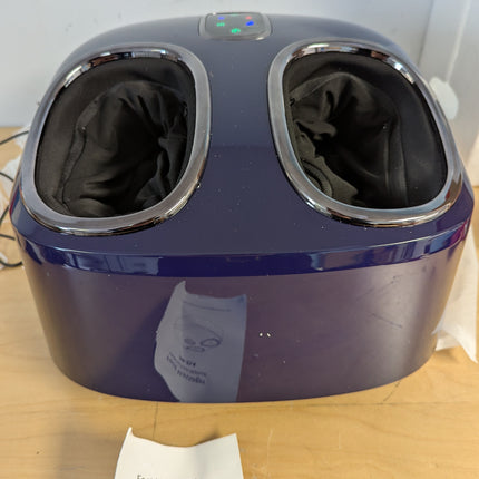 (Purple) Kainsati Shiatsu Foot Massager with Heat Feet Massager for Plantar Fasc