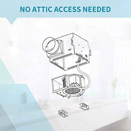 Tech Drive Bathroom Ventilation and Exhaust Fan