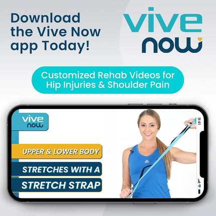 Vive Shoulder Abduction Sling - Immobilizer for Injury Support - Pain Relief Arm