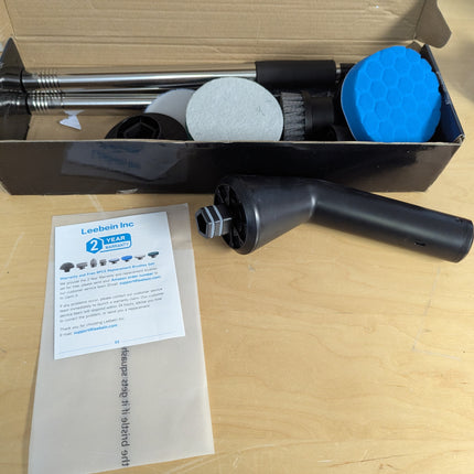 Leebein Electric Spin Scrubber, 2025 New Cordless Cleaning Brush Bathroom