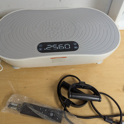 MERACH Vibration Plate Exercise Machine, Vibrating Platform with LED Touch Scree