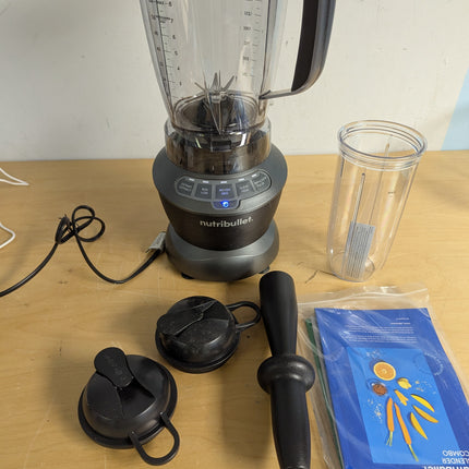 NutriBullet ZNBF30400ZC Blender 1200 Watts, Dark Gray, Big