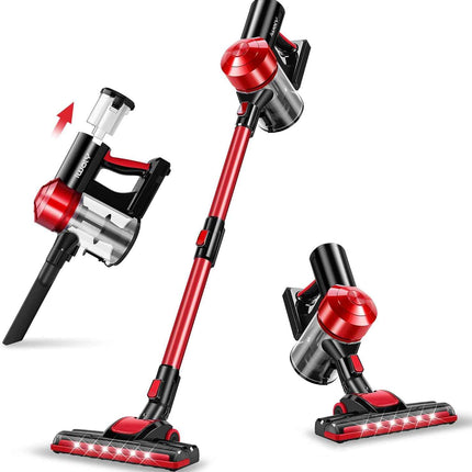iwoly C150 Cordless Vacuum Cleaner with 18000Pa Powerful Suction, 2200mAh Batter