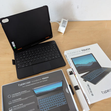 typecase Touch Keyboard Case for iPad 11th 10th Generation (11" 2025, A16 & 10.9