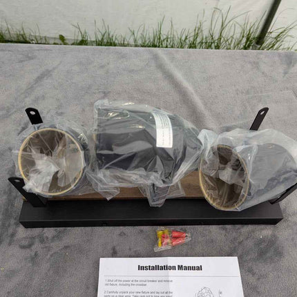 SEEBLEN Kitchen Track Lighting Fixtures Ceiling,3 Light Wall/Ceiling Light with