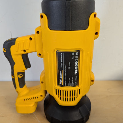 Cordless Leaf Blower Fit for Dewalt, 650 CFM Electric Leaf Blower, with Brushles