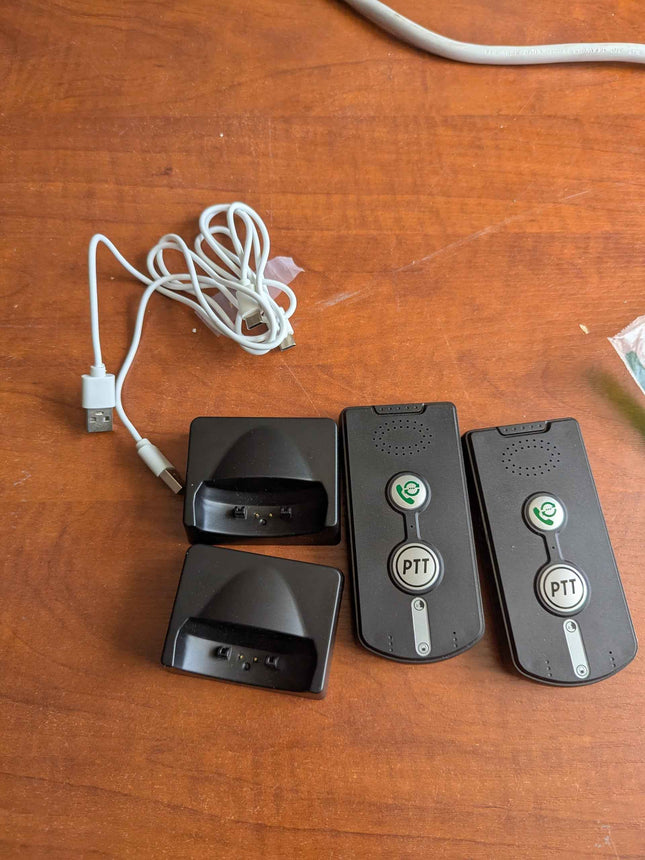 Intercoms Wireless for Home, Room to Room Intercom System with Charging Base, Pu