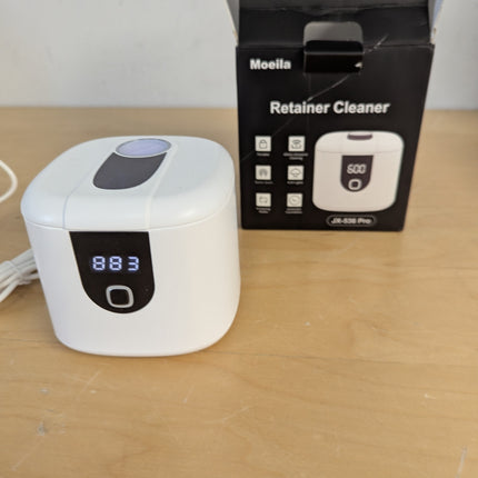 Ultrasonic Retainer Cleaner Machine, Upgraded 45kHz Ultrasonic Cleaner for Mouth