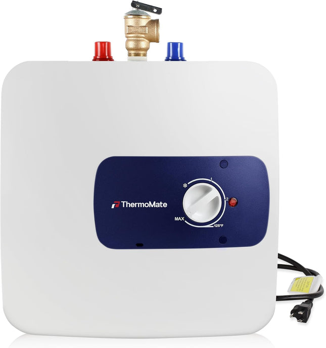 ThermoMate Mini Tank Electric Water Heater ES700 Hard Wired 6.5 Gallons Point of