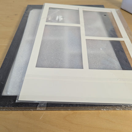 SONGMICS A4 Picture Frames Collage, 4x6 Multi Photo Frame, 8.5x11, 8x12 or 4x4 P