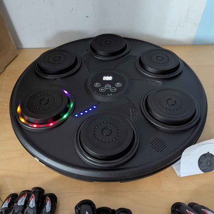 Music Boxing Machine Smart Bluetooth Boxing Equipment （2 Pairs of Gloves）