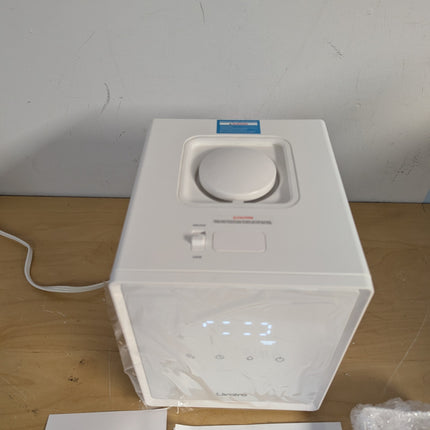 3L Stainless Steel Warm Mist Humidifier with Easy Clean and Warm Steam Function,