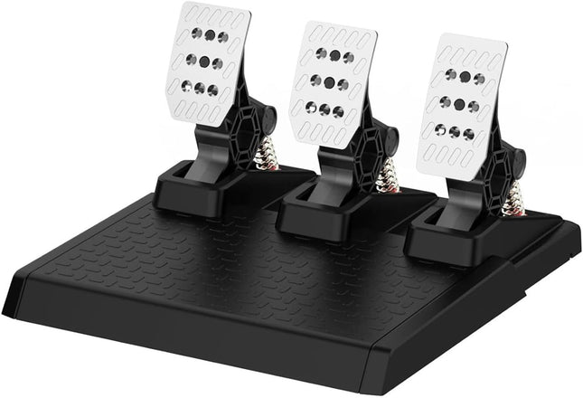 DOYO Racing Wheel Pedals, PC Gaming Steering Wheel Pedal Set, Swappable Springs,