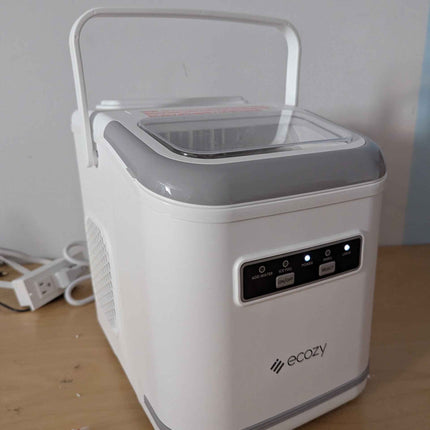 ecozy Smart Ice Makers Countertop, Portable Ice Maker with App Remote & Voice Co
