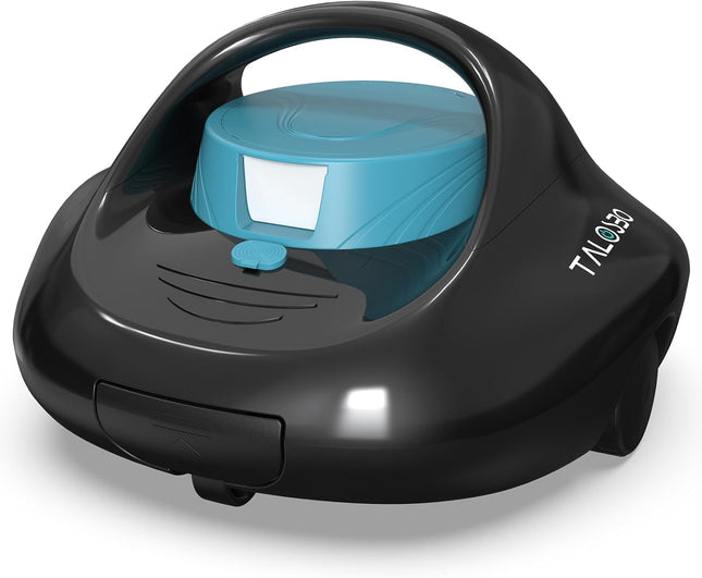 TALOSBO PLECO SE Pool Robots, 130 Mins Powerful Cleaning, Dual Drive Motors, Qui