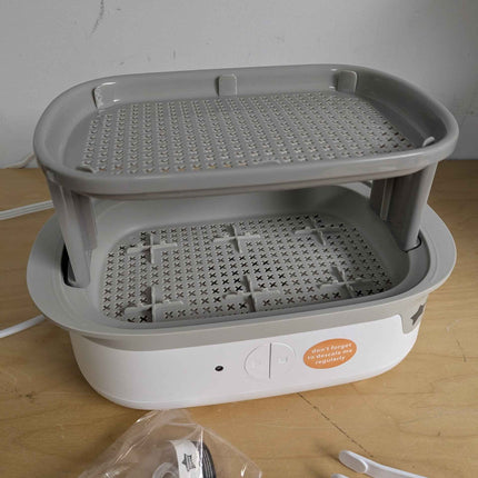 Tommee Tippee Supersteam Electric Steam Steriliser for Baby Bottles, Kills Virus