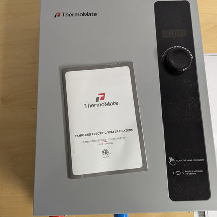 Tankless Water Heater Electric 27kW 208~240 Volt, ThermoMate On Demand Instant E