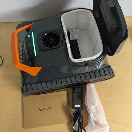 Gosvor LiteVac G1 Pool Vacuum Robot (2026), Wall, Waterline & Platform Cleaning, 200 Min Runtime, App Control, 15.2 lb