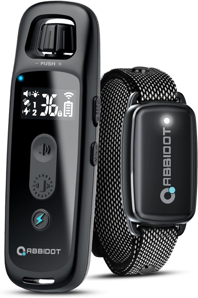 ABBIDOT 3300 Ft Dog Training Collar with Remote - [New Version] Shock Collar, 5