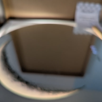 Callsky 30'' Round LED Bathroom Mirror, Frameless Circle Mirror with Back Light