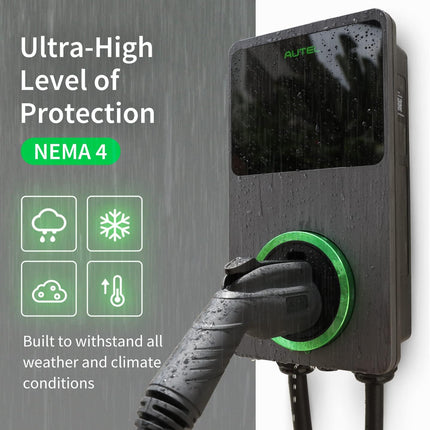 Autel MaxiCharger Home Smart Electric Vehicle (EV) Charger, 40 Amp Level 2 Wi-Fi