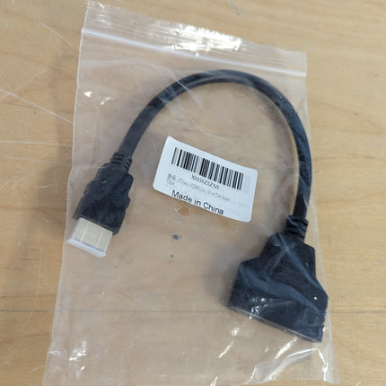 ZYuoo HDMI Cable - HDMI Splitter 1 in 2 Out/HDMI Splitter Adapter Cable HDMI Mal